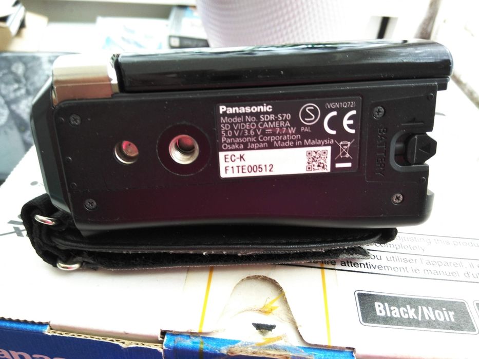 Câmara de filmar panasonic