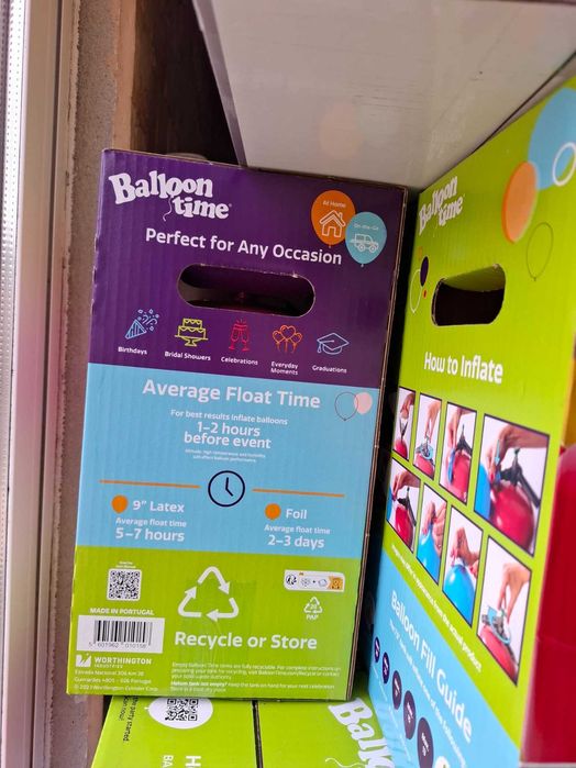 Tanque de hélio para balões