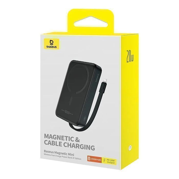 Powerbank magnetyczny Baseus Magnetic Mini 10000mAh, Lightning 20W