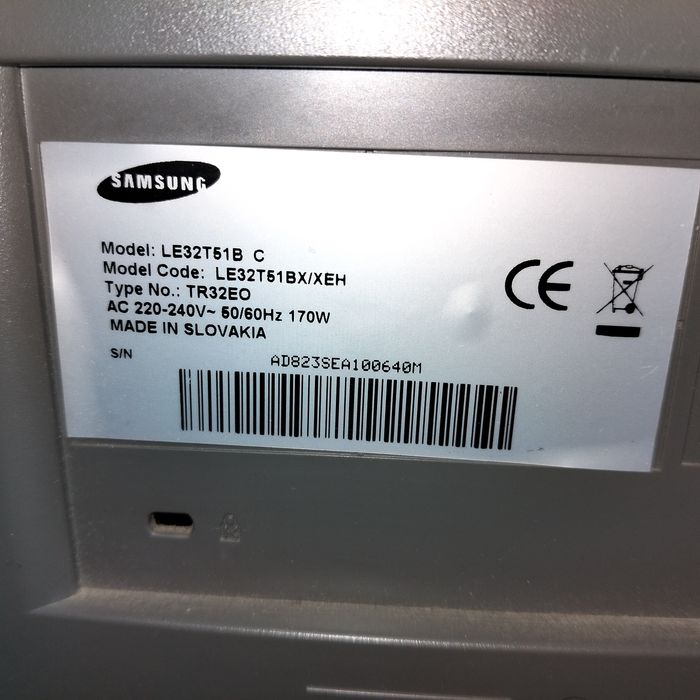 Tv LCD Samsung 32 cale.+ Dekoder DVB-T2 /C
