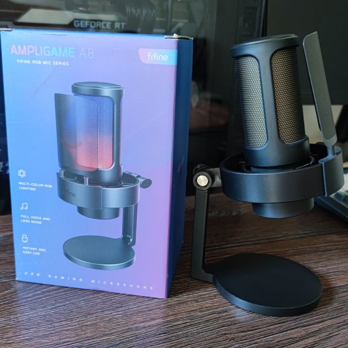 Микрофон Fifine Ampligame A8 RGB