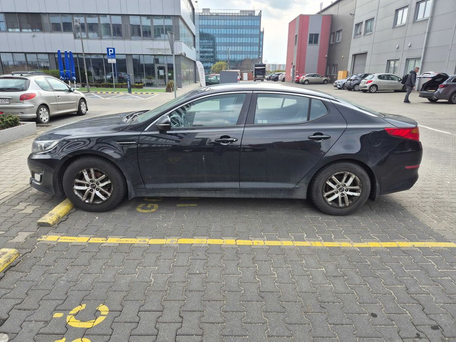 Kia Optima - uszkodzona