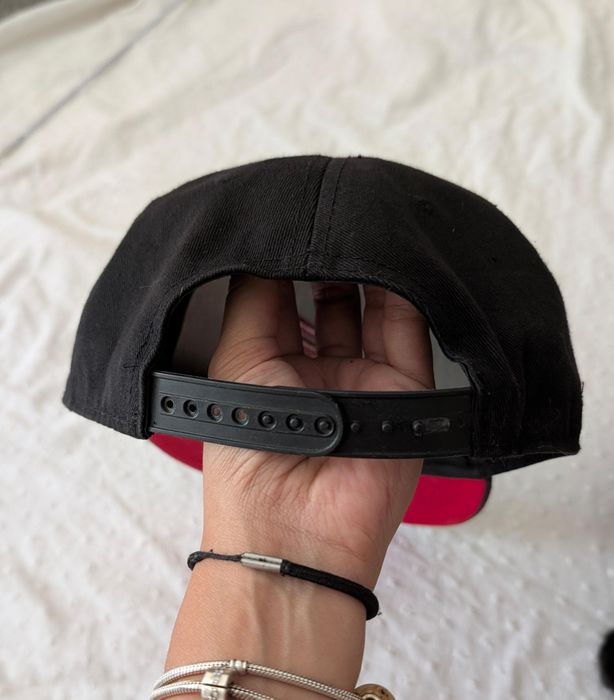 Boné Honda Snapback Preto e Vermelho