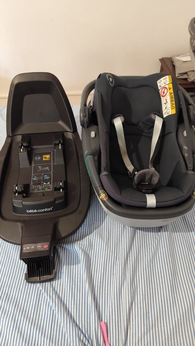 Ovinho coral super leve+base isofix