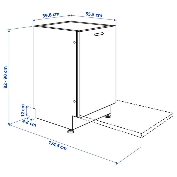 Máquina lavar loiça encastre IKEA RENGÖRA