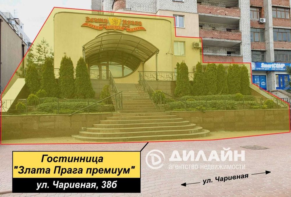 600$ за 1 м²  – комфортабельний готель «під ключ». Продаж.