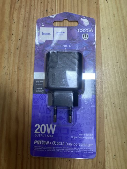 Hoco CS25A зарядний адаптер