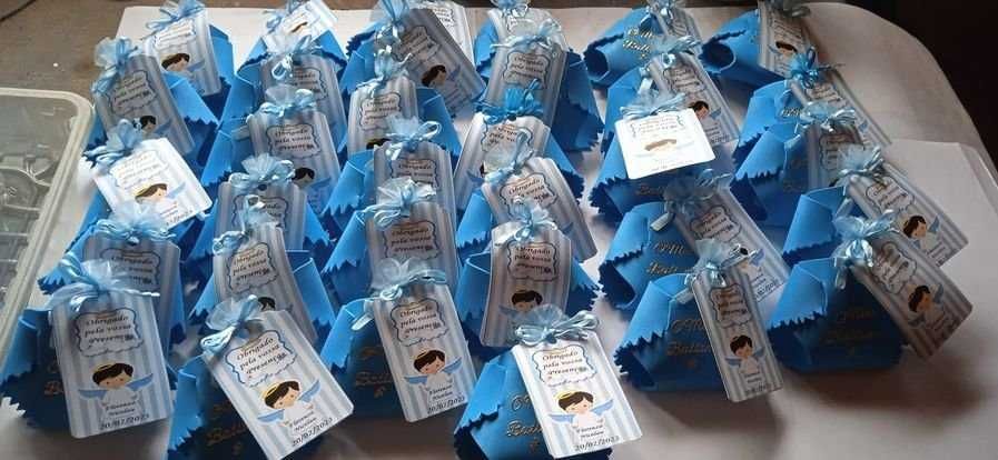 Lembranças em Forma de Fraldas com Tercinho á Escolha