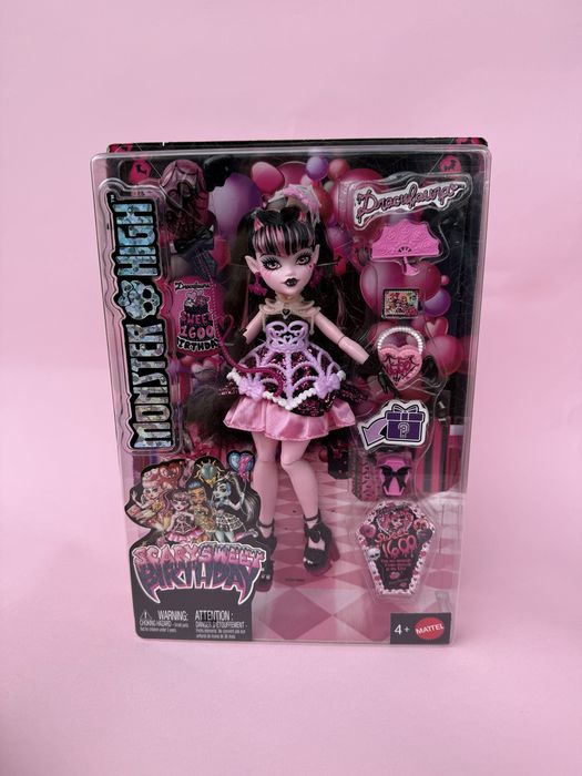 Лялька Monster High Страх який солодкий день народження Дракулора