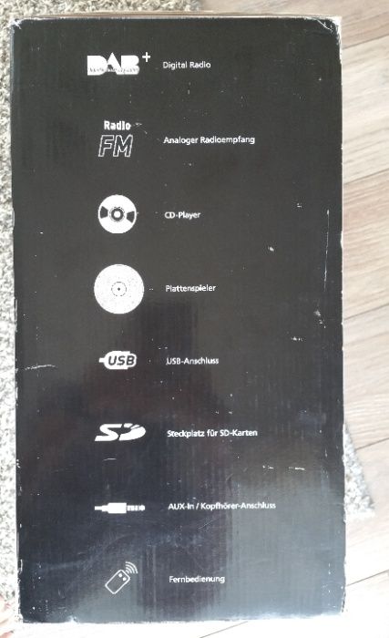 Radio, CD, gramofon NOWY retro