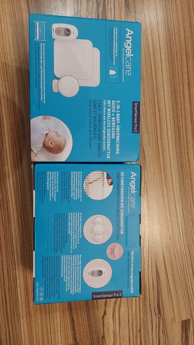 2x Monitor oddechu/ruchu Angelcare SmartSensor Pro2