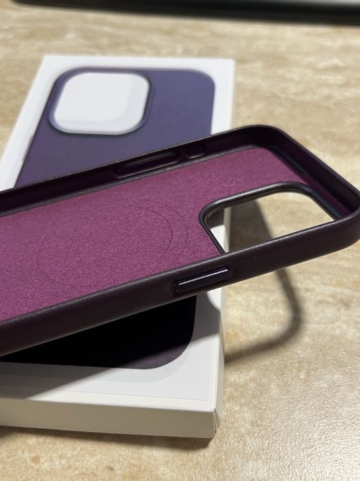 Capa iPhone 15 Pro Max Leather c/MagSafe