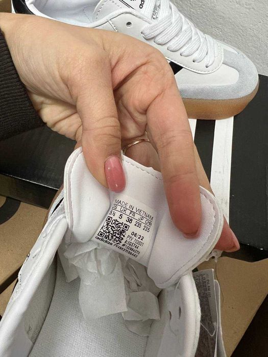 Женские кожанные кеды Adidas Samba XLG / Адидас Самба 36 37 38 39 40