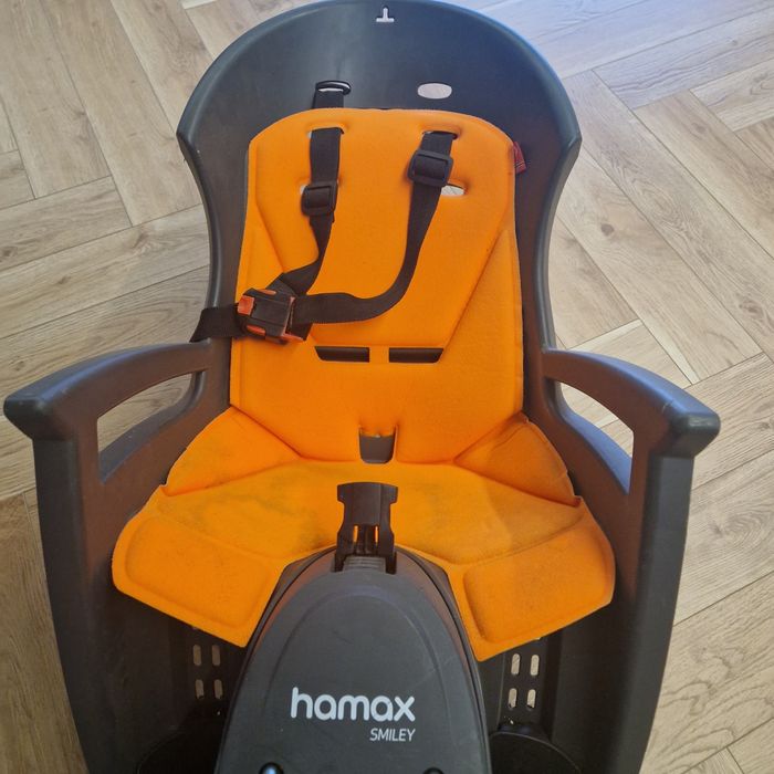 Fotelik rowerow hamax smiley