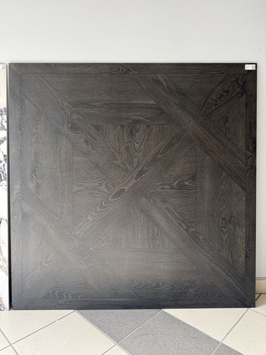 Płytki Gres 120/120 Cm drewnopodobna Woodcore Black Mix STR MAT Parady