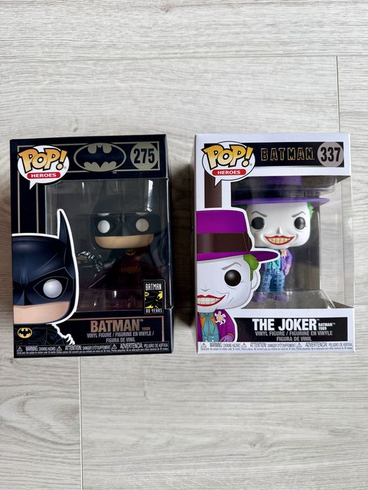 Funko Pop! Heroes: Batman 275 + Joker 337