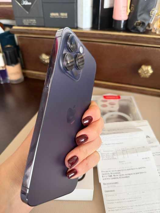 iPhone 14 Pro Max deep purple 128, офіційний , SIM card