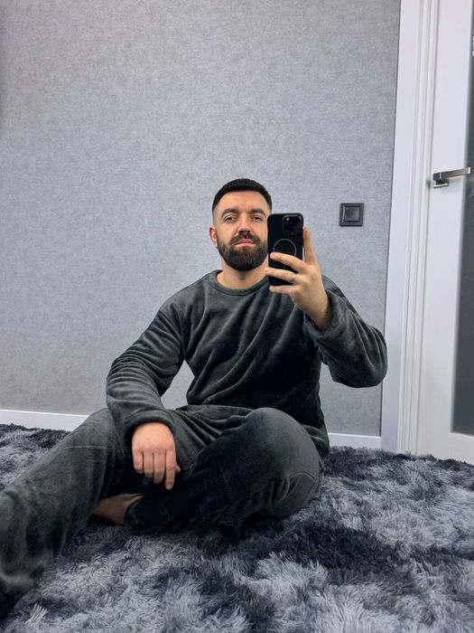 ‼️Чоловіча махрова піжама. ОПТ та роздріб. Розм: М/Л, ХЛ/ХХЛ