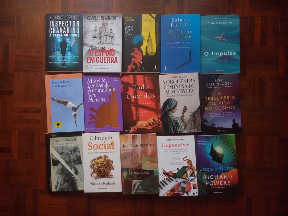 Lote de 90 livros