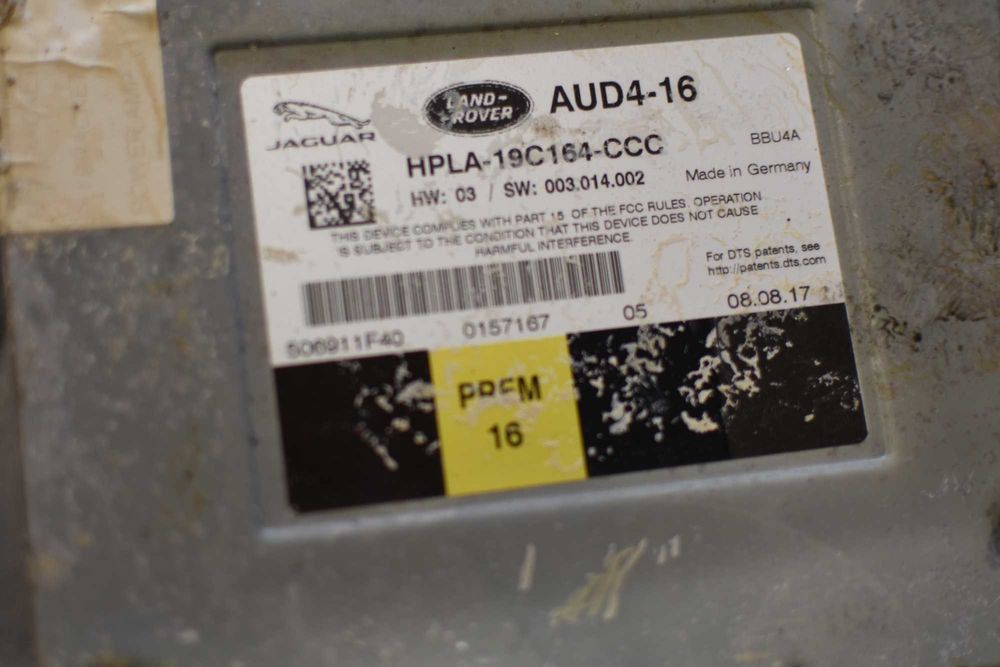Wzmacniacz hpla-19c164-ccc Discovery 5 L462