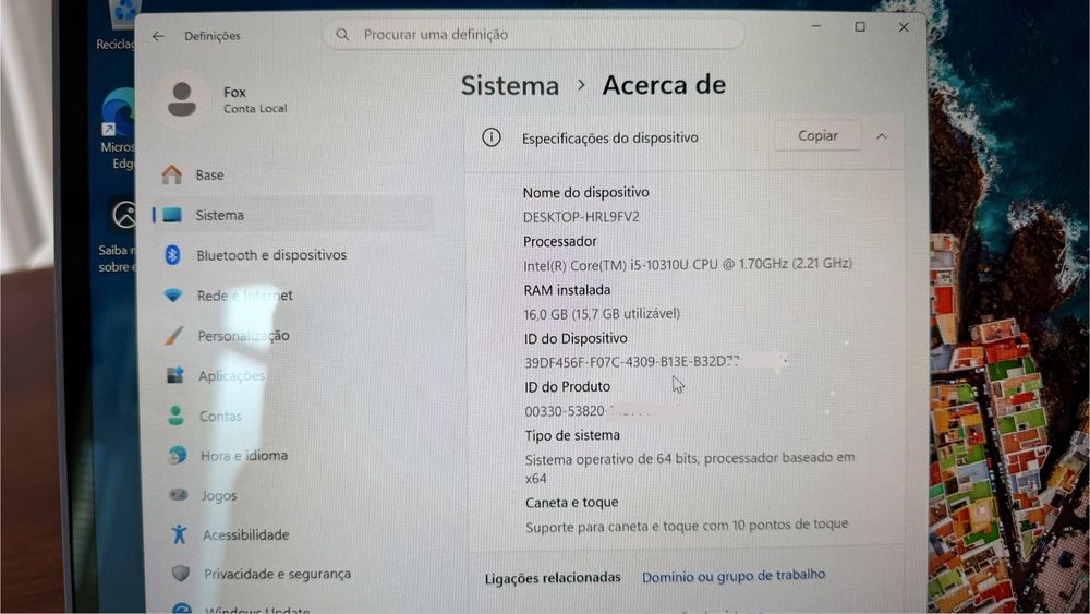 Lenovo ThinkPad X13 Yoga / Ecrã Touch / 16gb / 256gb nvme