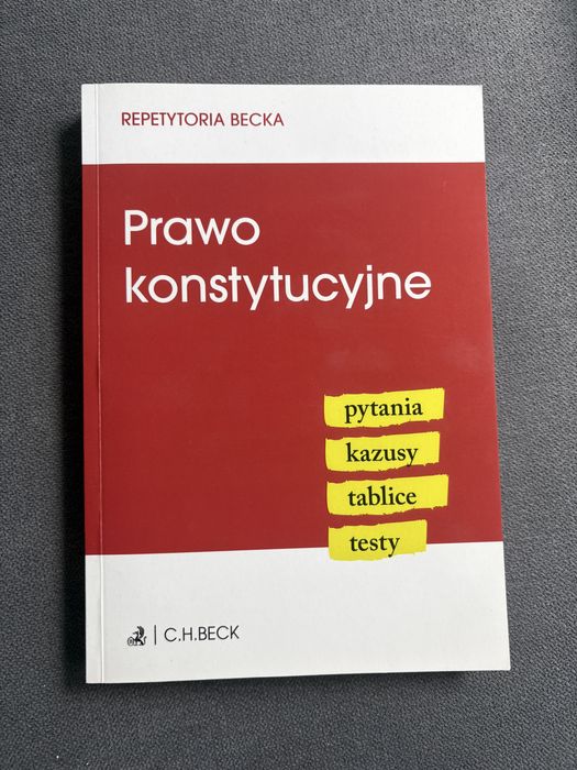 Prawo konstytucyjne repetytorium beck