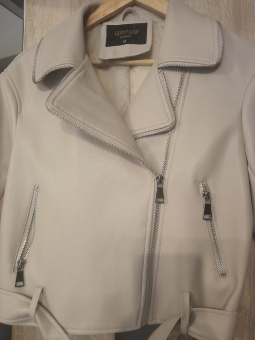 Nowa ramoneska eko skórka roz M butik