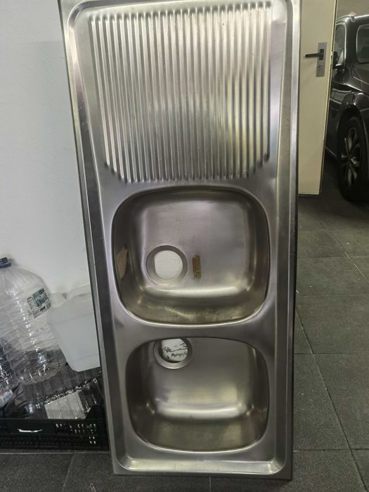 Lava-louça inox 1500x500