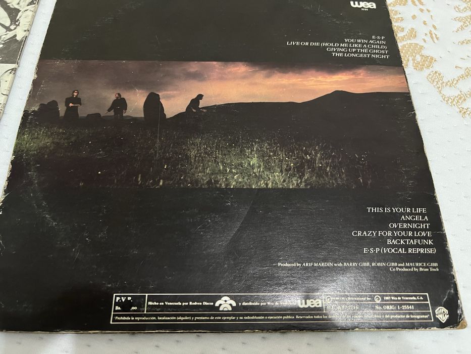 4 LP's Vinil Beegees