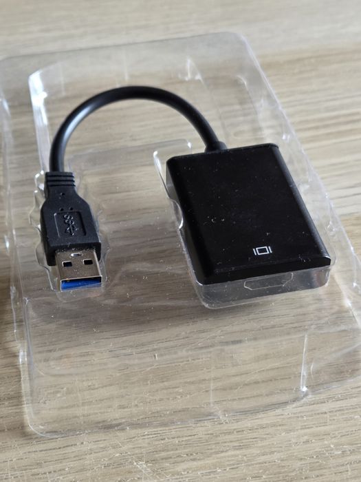 Adapter USB 3.0 na HDMI, 1080P HD konwerter audio wideo USB
