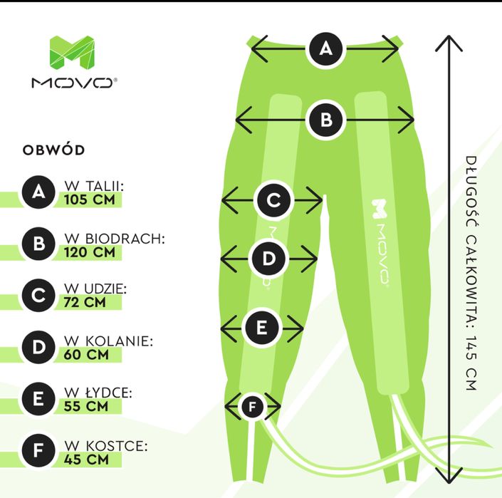 WYNAJEM - MOVO - Compression Pump Premium 6 – Zestaw Do Presoterapi