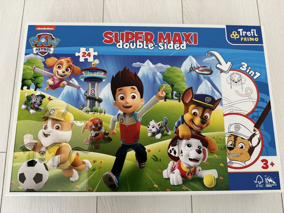 Пазл Trefl 3 в 1 Щенячий патруь