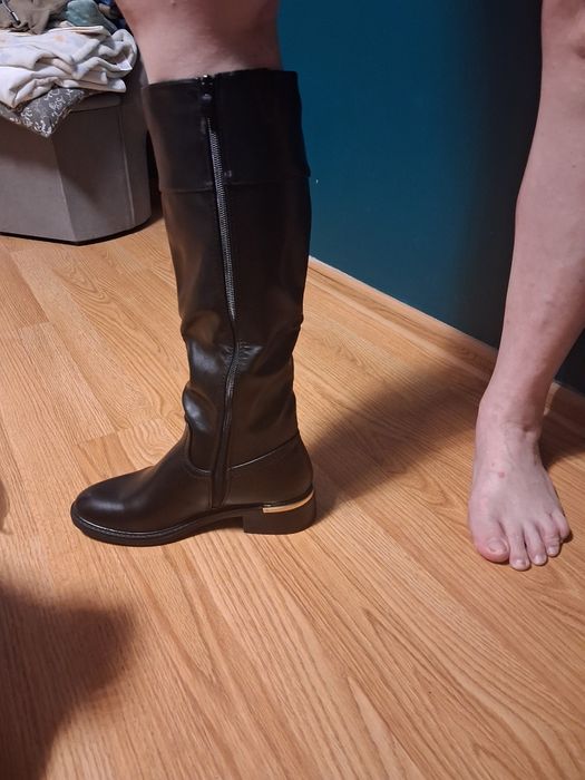 Kozaki damskie zimowe