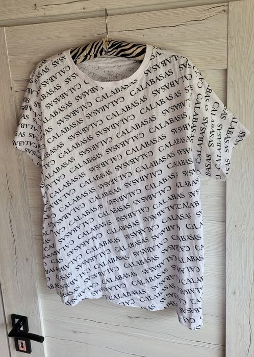 Koszulka t-shirt w print  UK 50 52 Primark