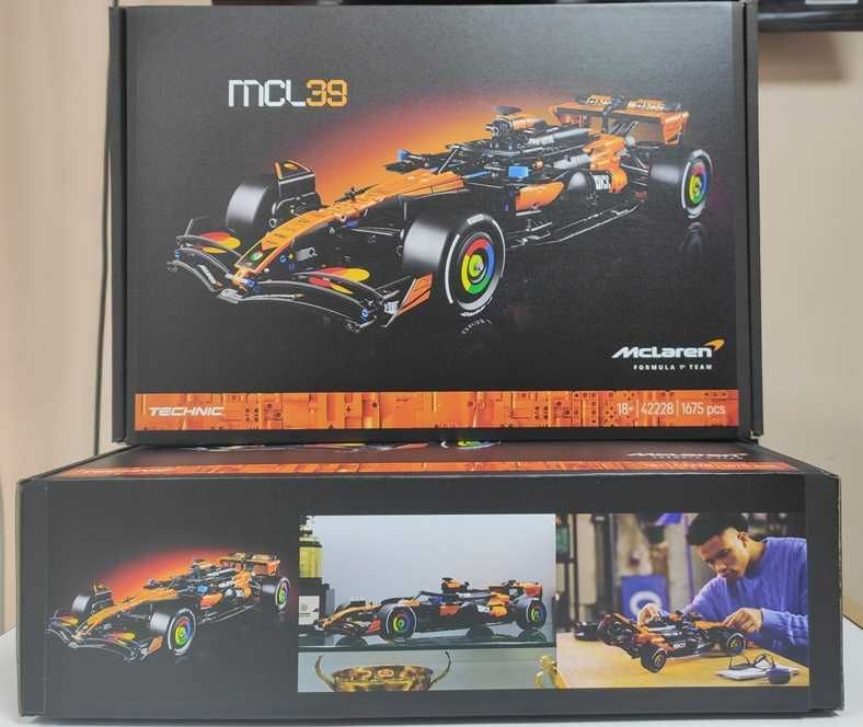 Конструктор‼️НОВИЙ‼️TECHNIC‼️В КОРОБЦІ‼️Formula F1 McLaren MCL39 F1 Формула 1 як Лего LEGO 42228 на 1675 деталей