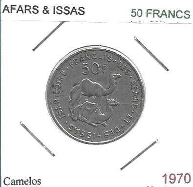 Afars & Issas - - - - - Moedas