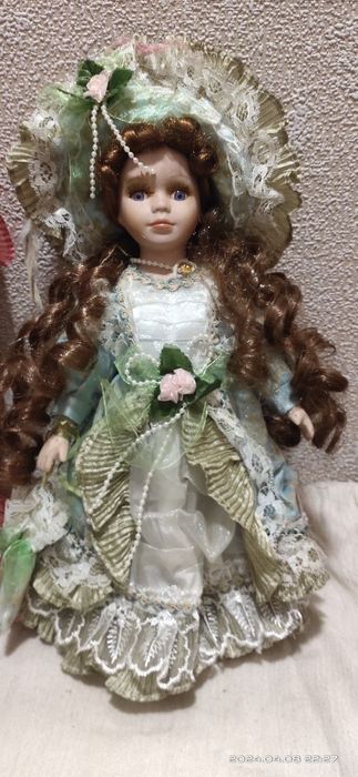 2 куклы фарфоровые одним лотом