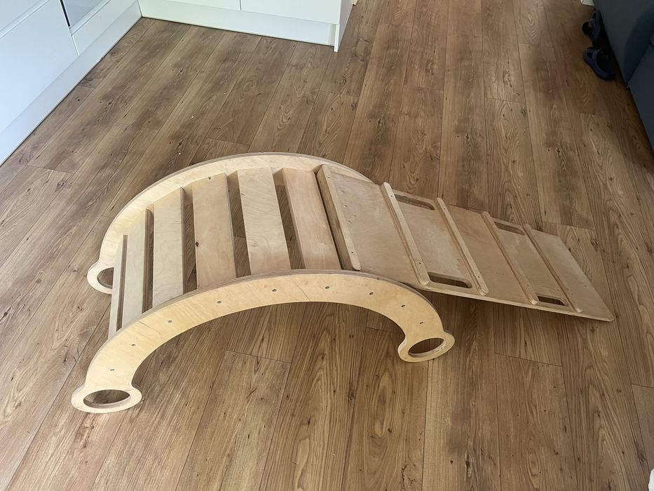 Bujak i zjeżdżalnia Montesorri duży