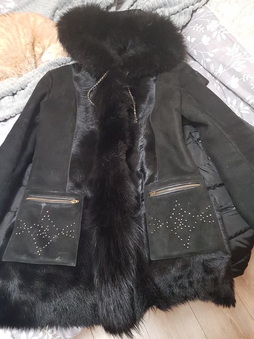 куртка- дубленка женская