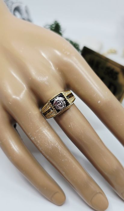 Złoty sygnet męski próba 585 14k