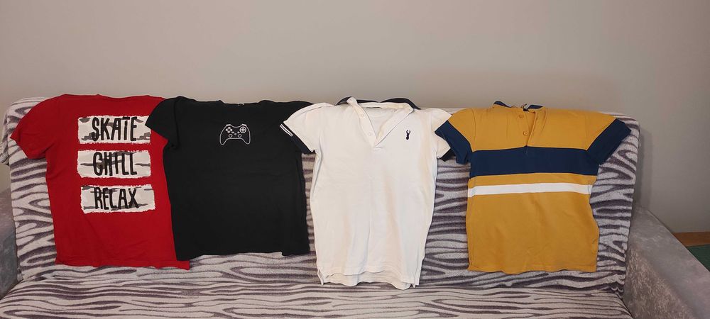 Pakiet ubrań dla chłopca 10-12 lat (Next, Decathlon, h&m, Pepco, etc)