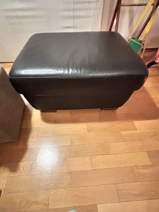 Banqueta / mesa de apoio preta Ikea