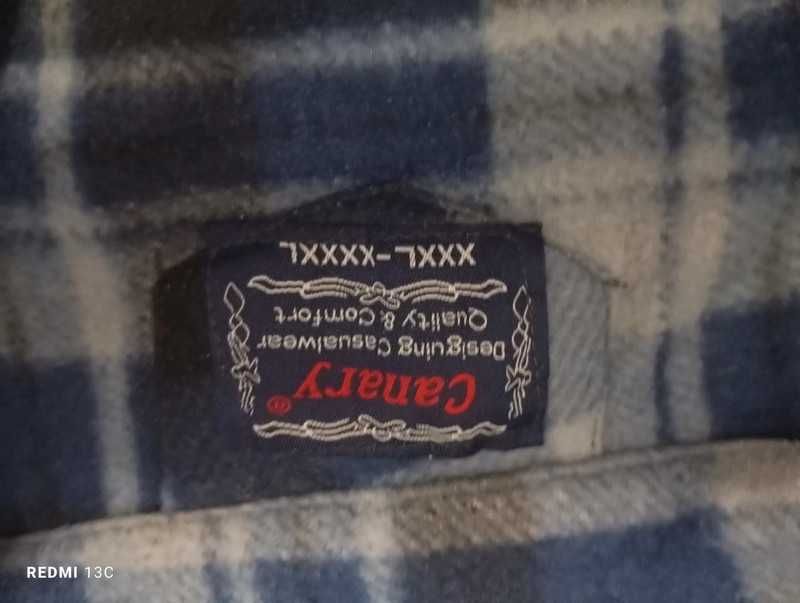 Koszula  bluza polarowa męska 3XL/4XL
