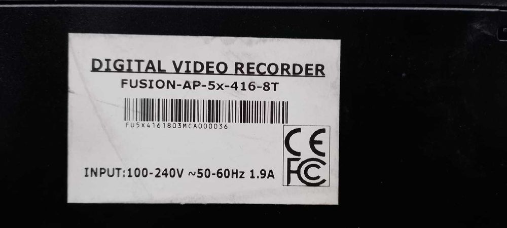 rejestrator Fusion-ap-5x-416-8t