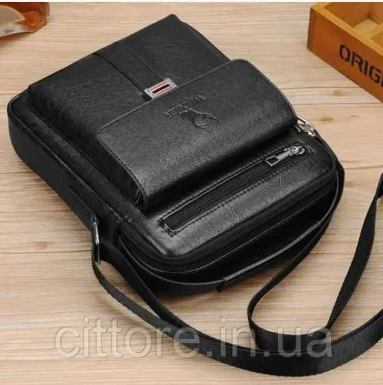 Качественная и плотная ПУ кожа - сумка черная планшета эл книги айпада