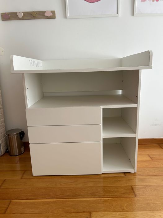 Trocador ikea branco