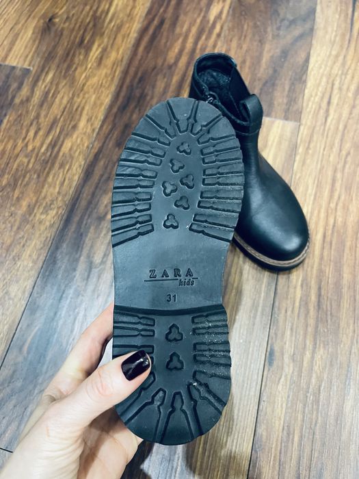 Ботинки ZARA 31 размер кожа натуральная