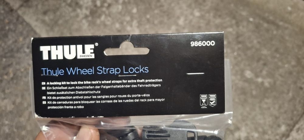 Thule 986 wheel strap locks - blokada pasków