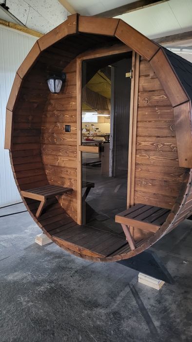 Sauna ogrodowa. Okazja.