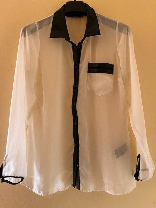 Blusa transparente Fred Sabatier